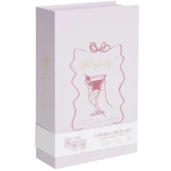 Bougie parfumée dans verre x4 coffret forme livre 16x17cm (4 modèles) < Gifi Outlet