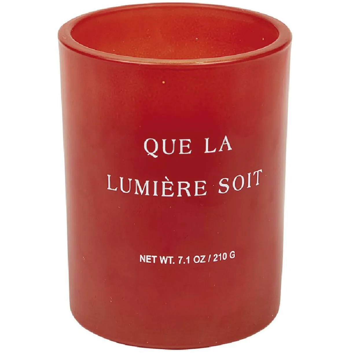 Bougie parfumée orange dans verre avec message imprimé < Gifi Online