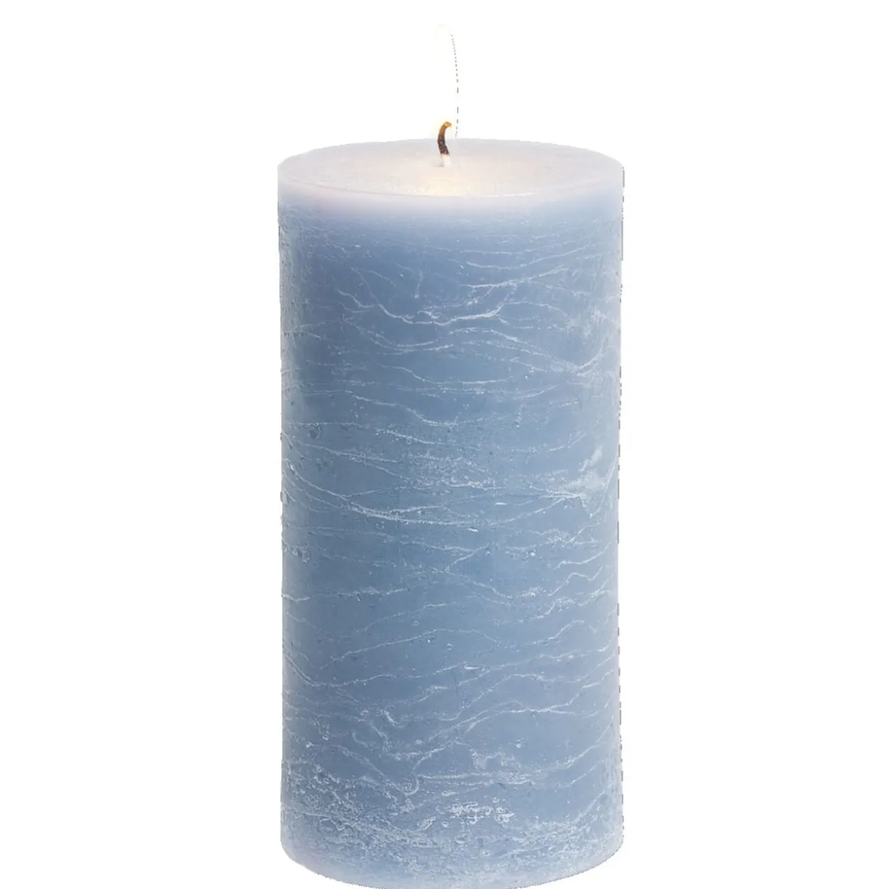 Bougie pilier bleue 50H