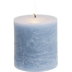 Bougie pillar bleue 25H < Gifi Best