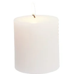 Bougie pillar rose 25H < Gifi Online