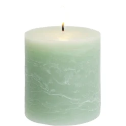 Bougie pillar verte 25H < Gifi Best