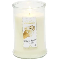 Bougie senteur Crème glacée vanille < Gifi
