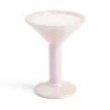 Bougie verre à martini céramique et verre 2H - 2 modèles