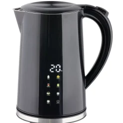 Bouilloire digital 1,7L température ajustable 7 modes pré-enregistrés 2200W noire < Gifi Discount