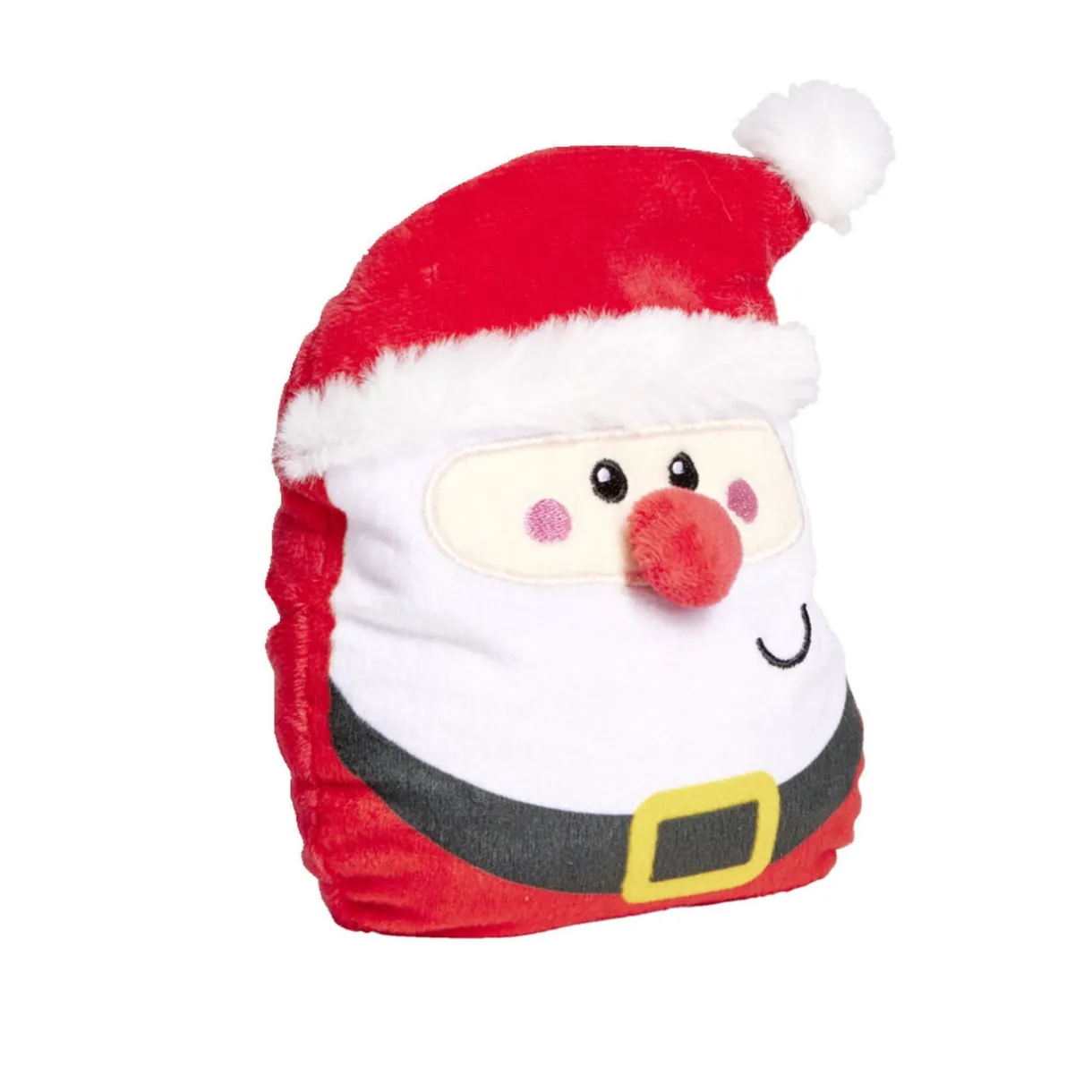Bouillote Père Noël rouge et blanc 15,5x16,5cm < Gifi Clearance