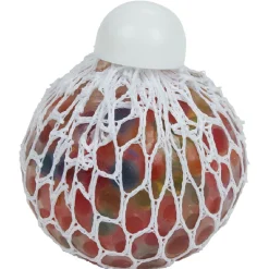 Boule anti-stress balle gluante en gelée dans une maille < Gifi