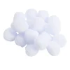 Boule de neige décoration de Noël blanche Ø4cm x100