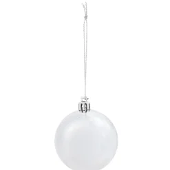 Boule de Noël argentée brillante et mate x10 < Gifi Sale