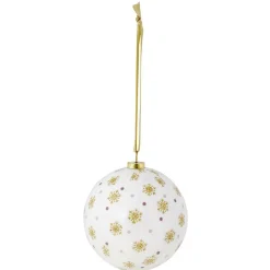 Boule de Noël assortie rose et doré Ø8cm - 3 modèles < Gifi Discount