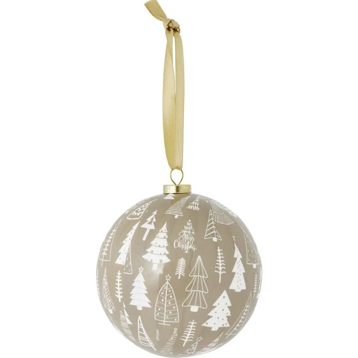 Boule de Noël assortie rose et doré Ø8cm - 3 modèles < Gifi Discount