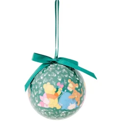 Boule de Noël Disney Winnie L'ourson vert foncé Ø7,5cm < Gifi New
