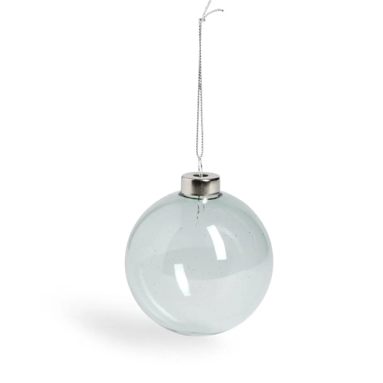 Boule de Noël en verre boréal Ø8cm (3 modèles) < Gifi Clearance
