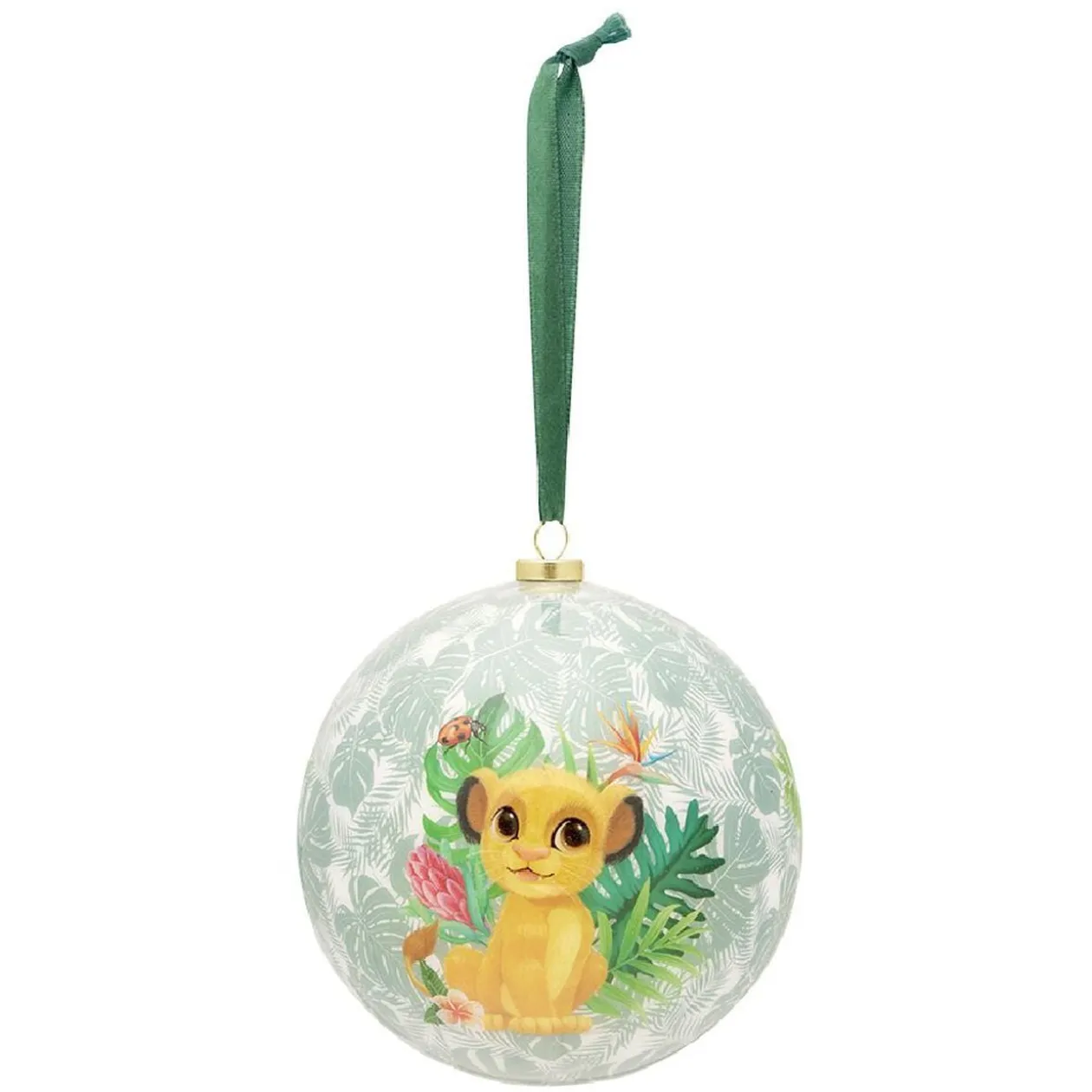 Boule de Noël en verre Disney Le Roi Lion Ø9,5cm (3 modèles)