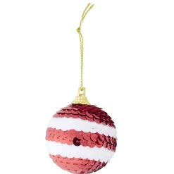 Boule de Noël mini à sequins x8 < Gifi