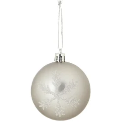 Boule de Noël motif tradition brillant < Gifi Hot