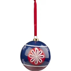 Boule de Noël papier design Fantasia Ø8cm