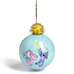 Boule de Noël Stitch avec pompon Ø12cm H15cm < Gifi Outlet