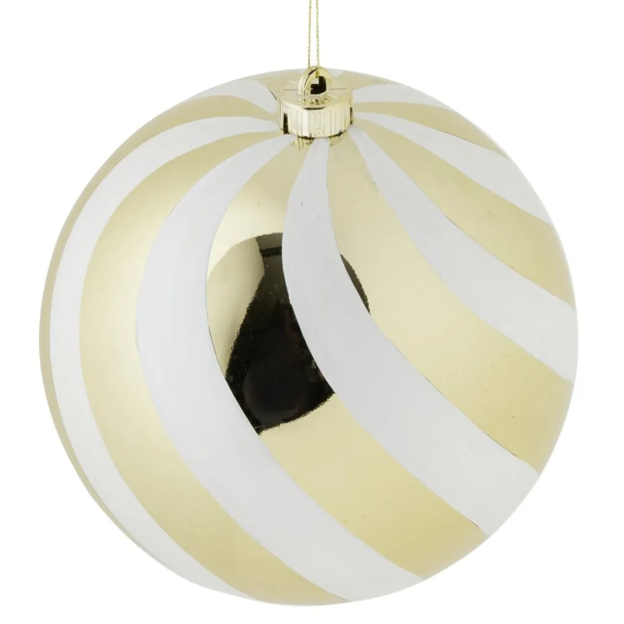 Boule de Noël XL rouge ou doré Ø20cm < Gifi Clearance