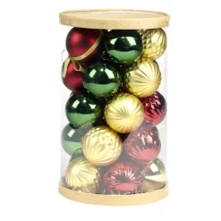 Boule de Noël x25 vintage Ø6.5cm < Gifi New