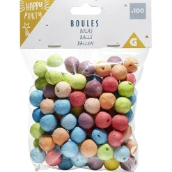 Boule de papier pour sarbacane festive x100 < Gifi Discount
