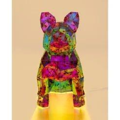Bouledogue holographique lumineux 150LED
