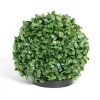 Boule feuille artificielle 35 LED blanc chaud Ø23xH20,5cm < Gifi Online