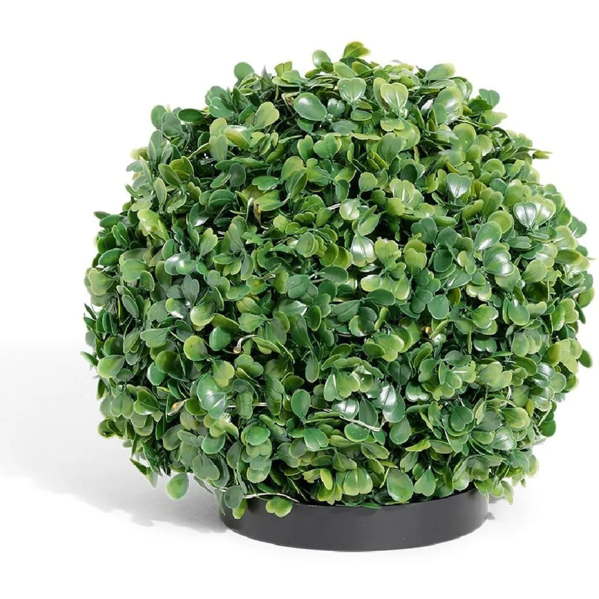 Boule feuille artificielle 35 LED blanc chaud Ø23xH20,5cm < Gifi Online
