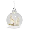 Boule lumineuse à suspendre Ø20,5cm - 2 modèles