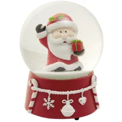 Boule à neige musicale de Noël