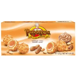 Boules de gaufrette fourrées saveur cacahuètes - 125g < Gifi Hot