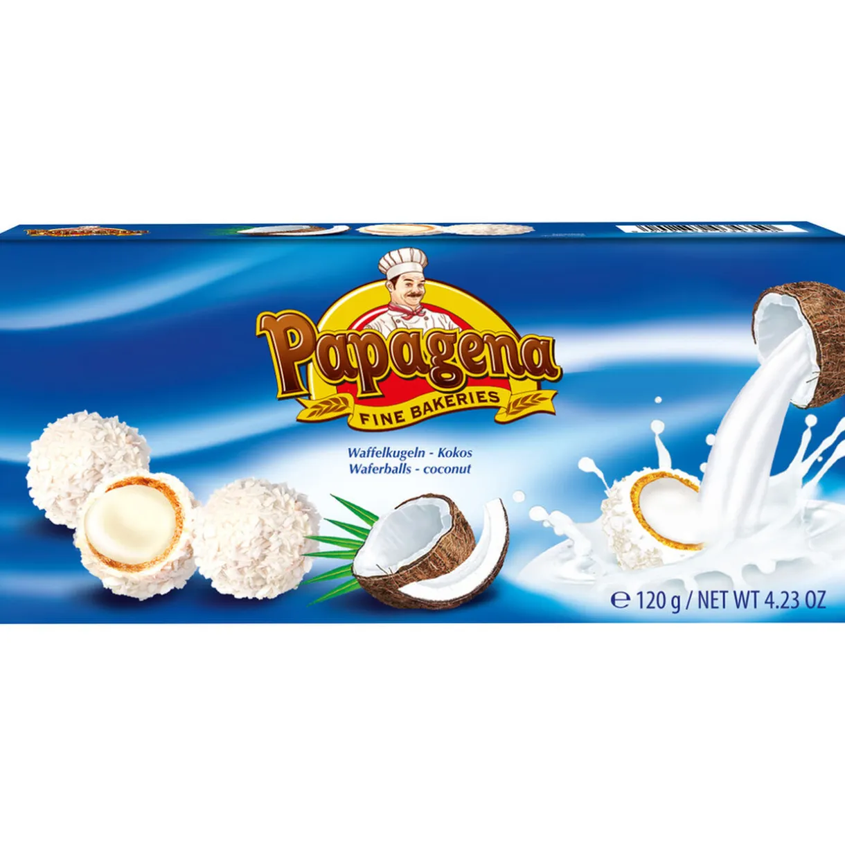 Boules de gaufrette fourrées saveur coco - 120g < Gifi Best