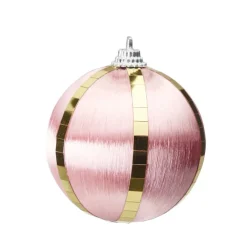 Boules de Noël fil métallisé x6 à suspendre