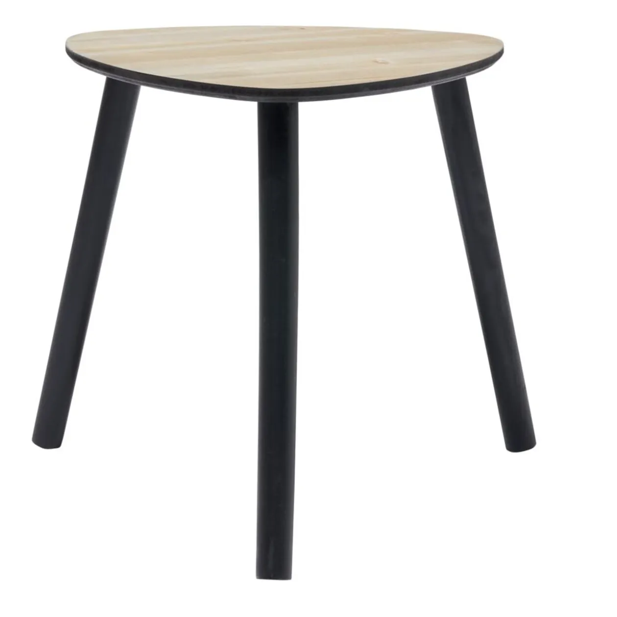 Bout de canapé Joseph marron Ø40xH39,5 cm