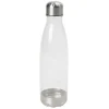 Bouteille acier et plastique transparent 500ml < Gifi Best