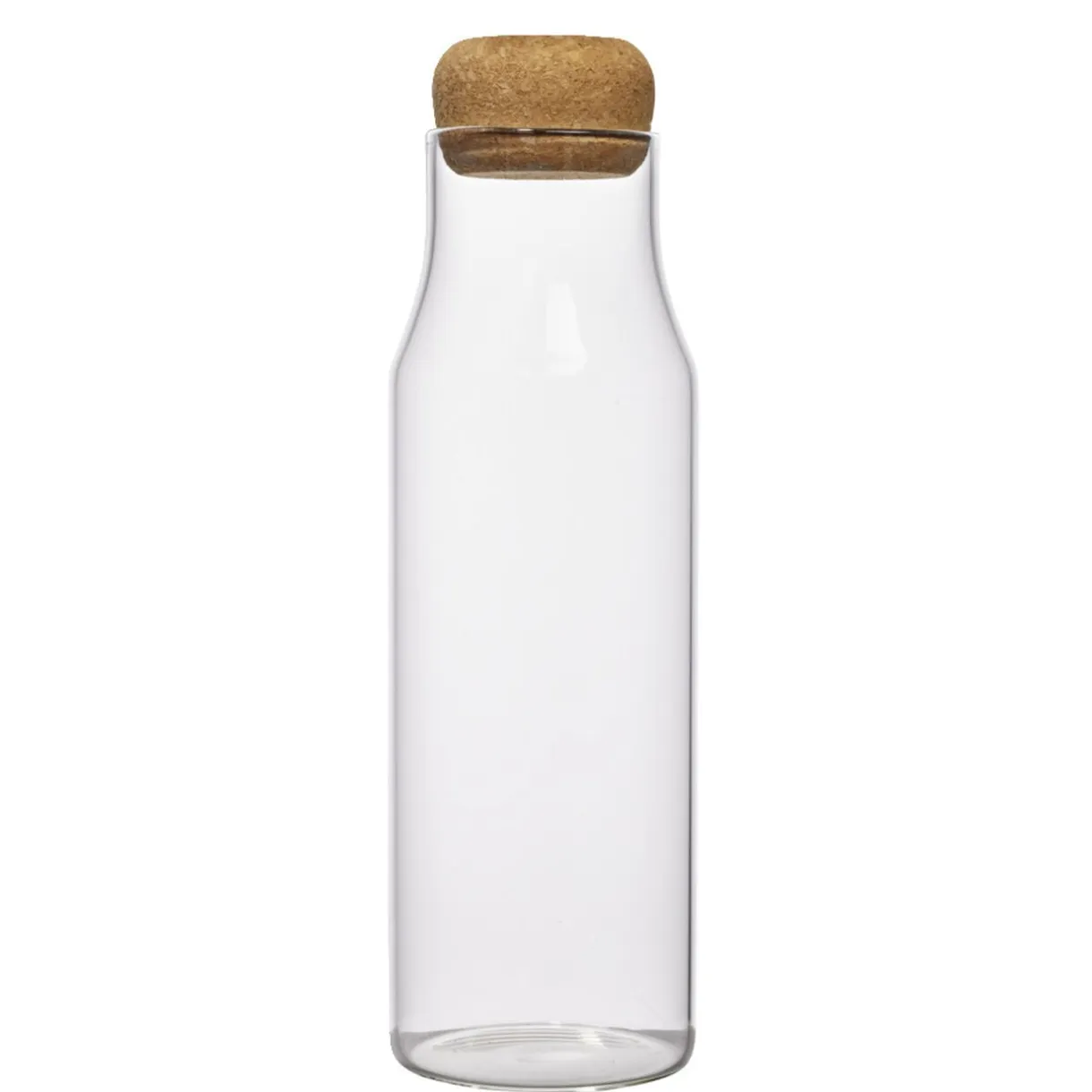 Bouteille en verre avec bouchon liège 1L < Gifi New