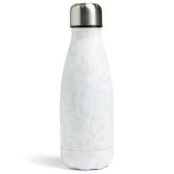 Bouteille isotherme blanc motif feuillage 350ml < Gifi Hot