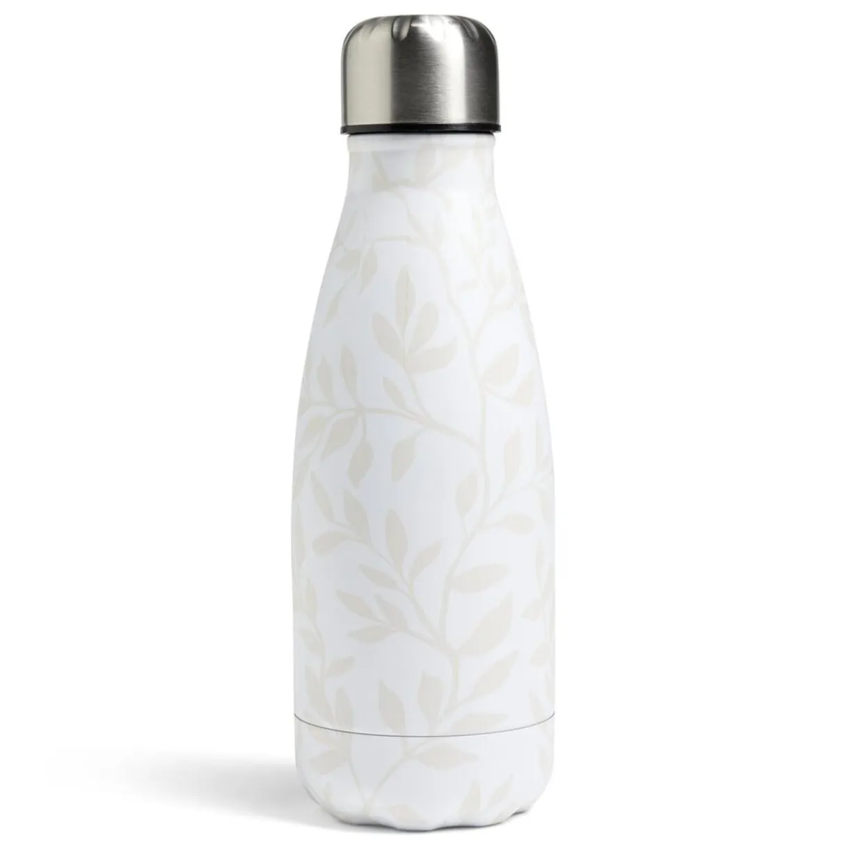 Bouteille isotherme blanc motif feuillage 350ml < Gifi Hot