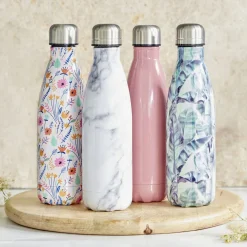 Bouteille isotherme inox blanc 500ml < Gifi