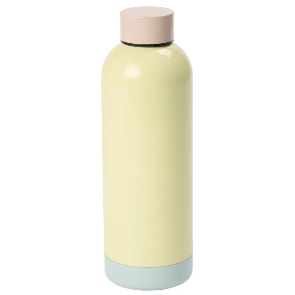 Bouteille isotherme inox 500ml uni Ø7xH22,5cm (2 modèles) < Gifi Sale