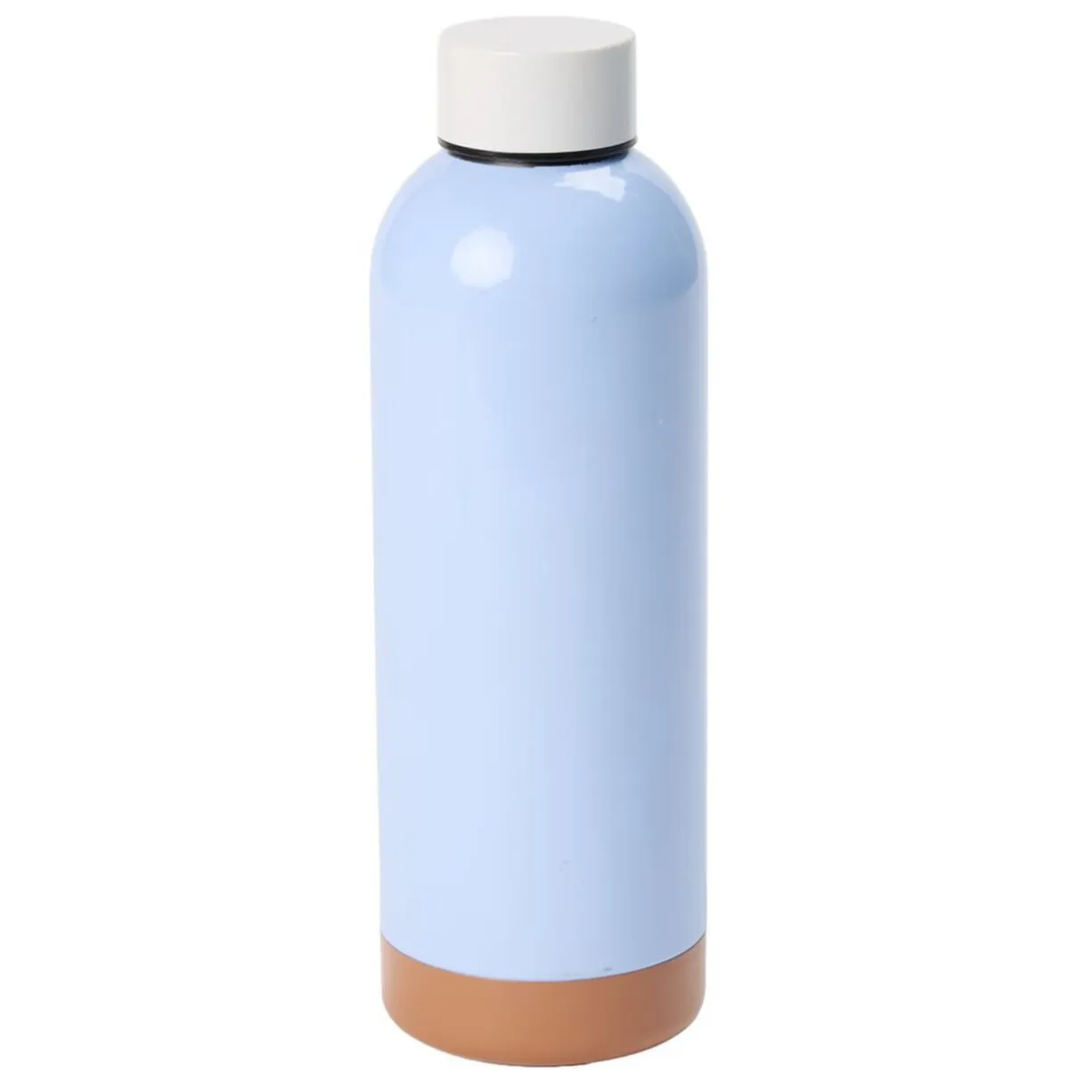 Bouteille isotherme inox 500ml uni Ø7xH22,5cm (2 modèles) < Gifi Sale