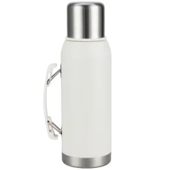 Bouteille isotherme 1L avec tasse inox beige Ø9,5xH29cm < Gifi New
