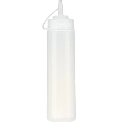 Bouteille à sauce 350ml plastique avec bouchon rattaché (3 modèles) < Gifi Online