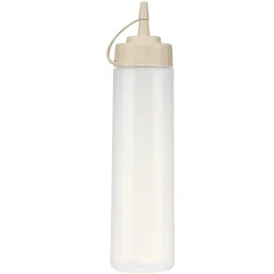 Bouteille à sauce 350ml plastique avec bouchon rattaché (3 modèles) < Gifi Online
