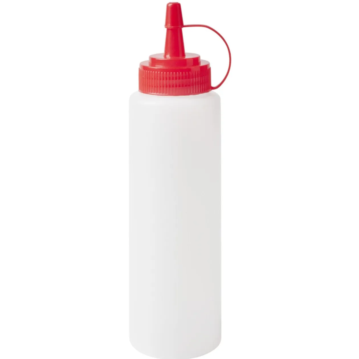 Bouteille à sauce 250ml plastique souple Ø4,5xH18cm