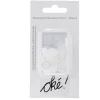 Bouton de chemise x30 plastique Ø11mm