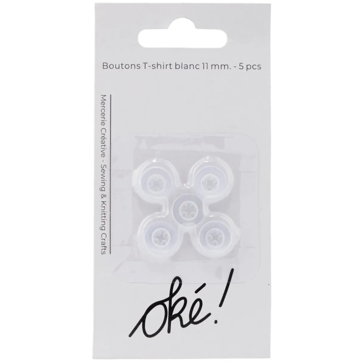 Bouton tee shirt x5 marron Ø11mm < Gifi Clearance
