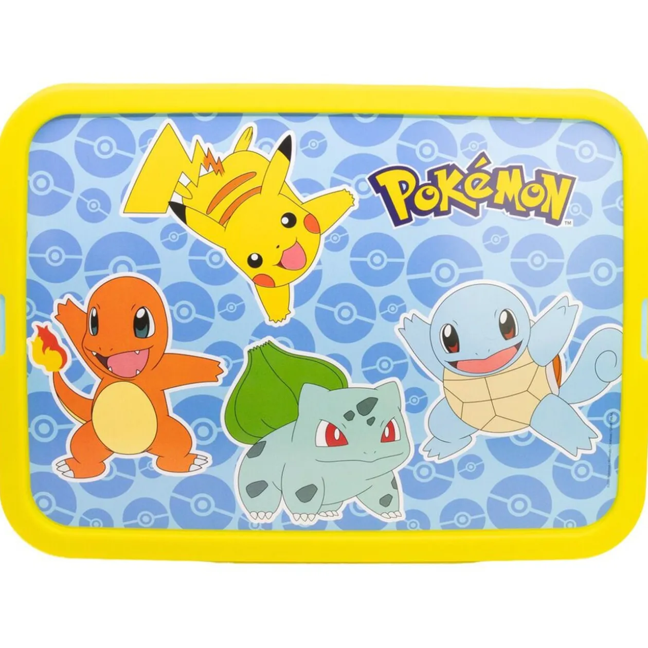 Box de rangement Pokémon 13L plastique bleu 40x30xH15,5cm