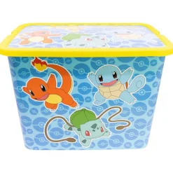 Box de rangement Pokémon 23L plastique bleu 40x30xH27,5cm < Gifi New