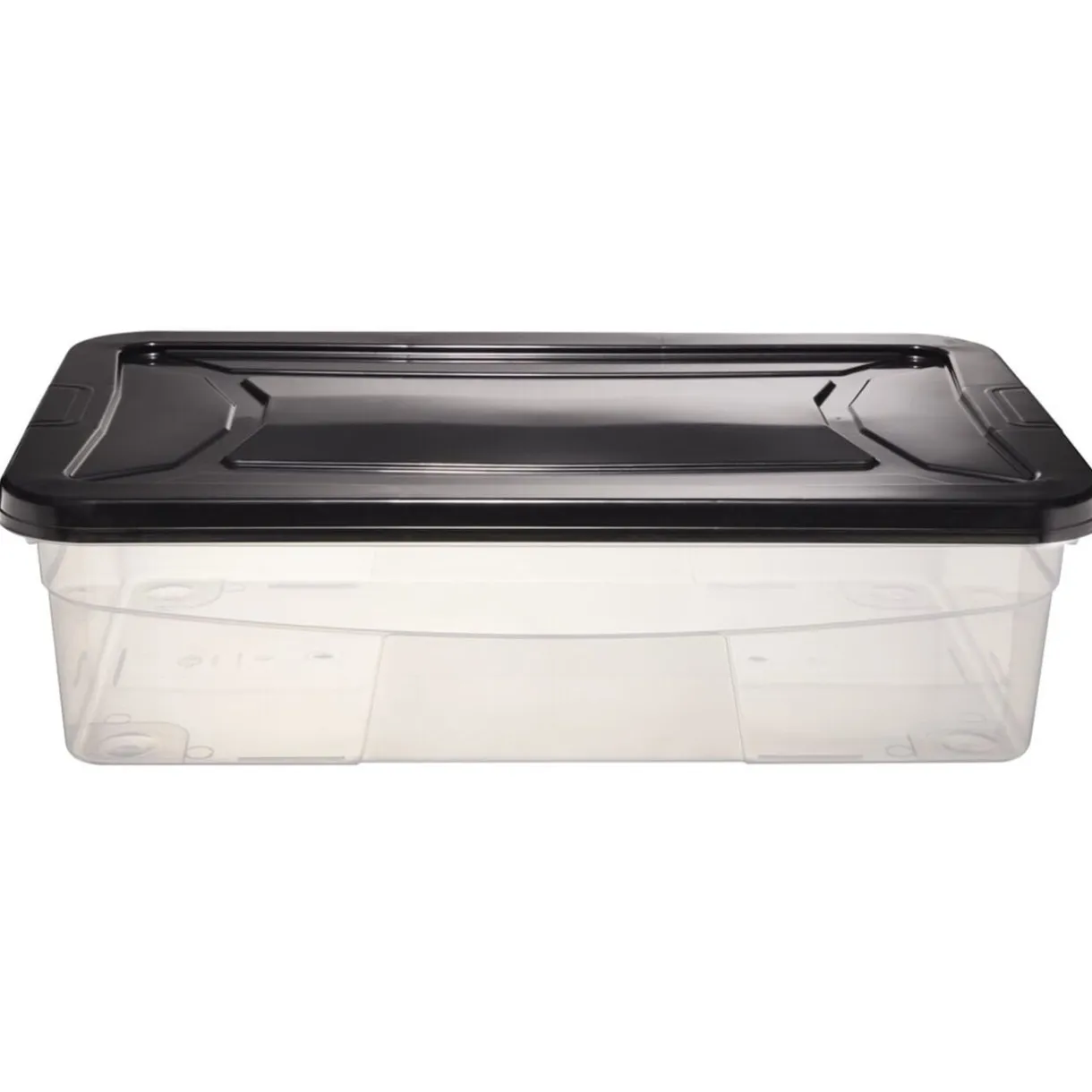 Box dessous de lit noir 30L < Gifi